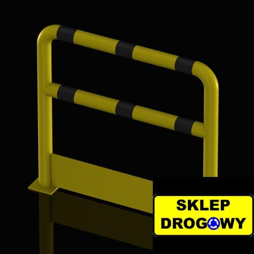 Barierka ochronna z progiem przykręcana &Oslash;76,1 1100/1200