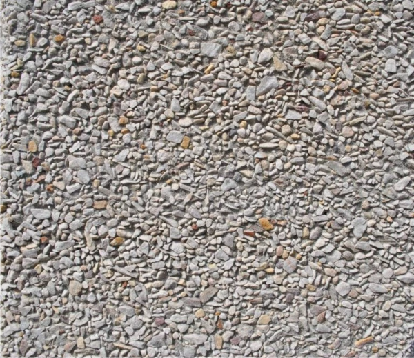 Faktura betonu płukanego – Piaskowo-beżowy grys kwarcytowy