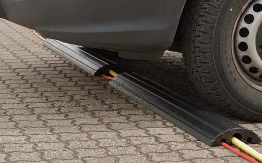 Gumowa osłona kabli 1200×210×65 mm