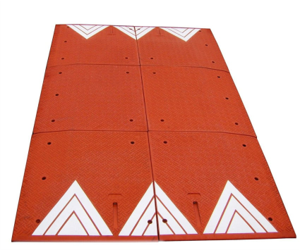 Próg zwalniający wyspowy ISLE 6 PREMIUM 1800×3000×60 mm – 6 elementów