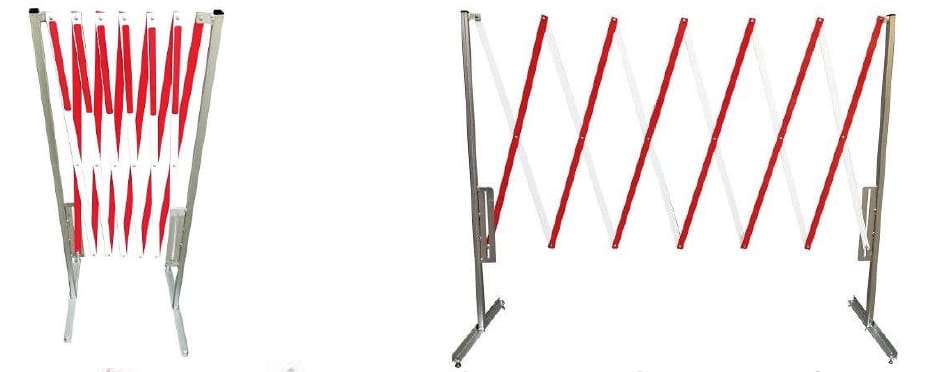 bariera harmonijkowa do robót