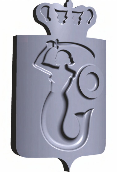 Słupek Syrenka współczesna – wzór warszawski