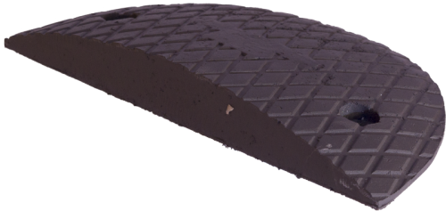 Zakończenie progu podrzutowego U-17 ZPW-40 czarne 400×200×50 mm